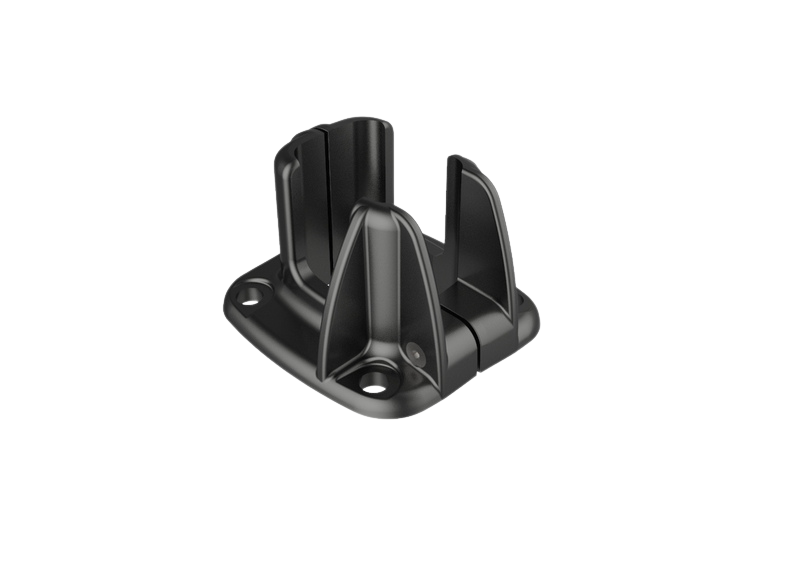 Platines fixation double coque