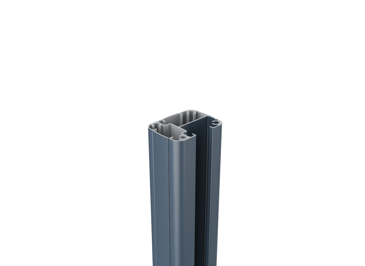 Petit poteau aluminium