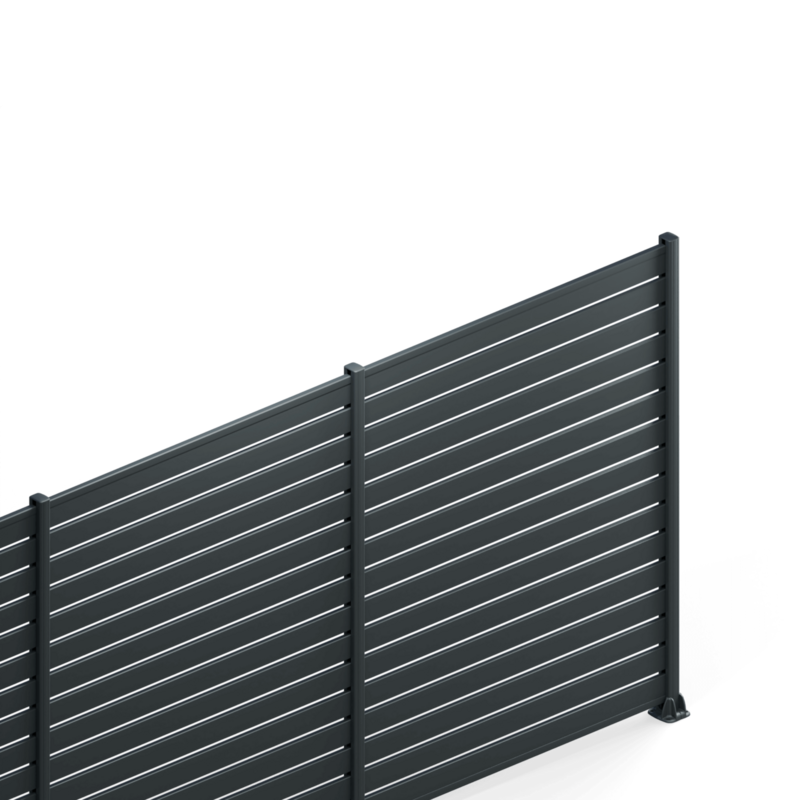 Lame de clôture aluminium