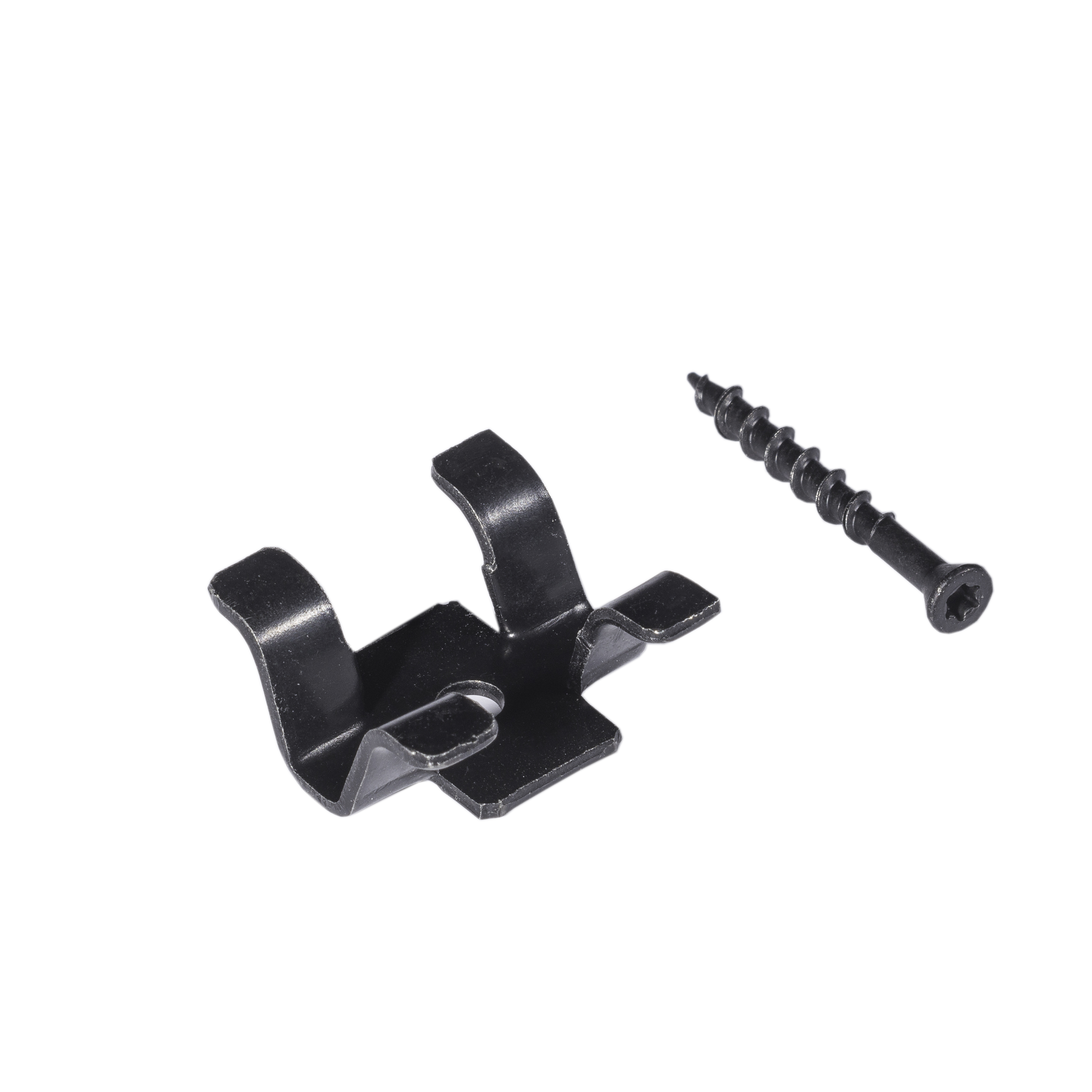 Clips simples pour lambourde bois composite